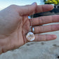 Puka Shell + Compass Rose Charm Necklace