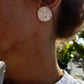 Sand Dollar + Pearl Studs ♢ rts