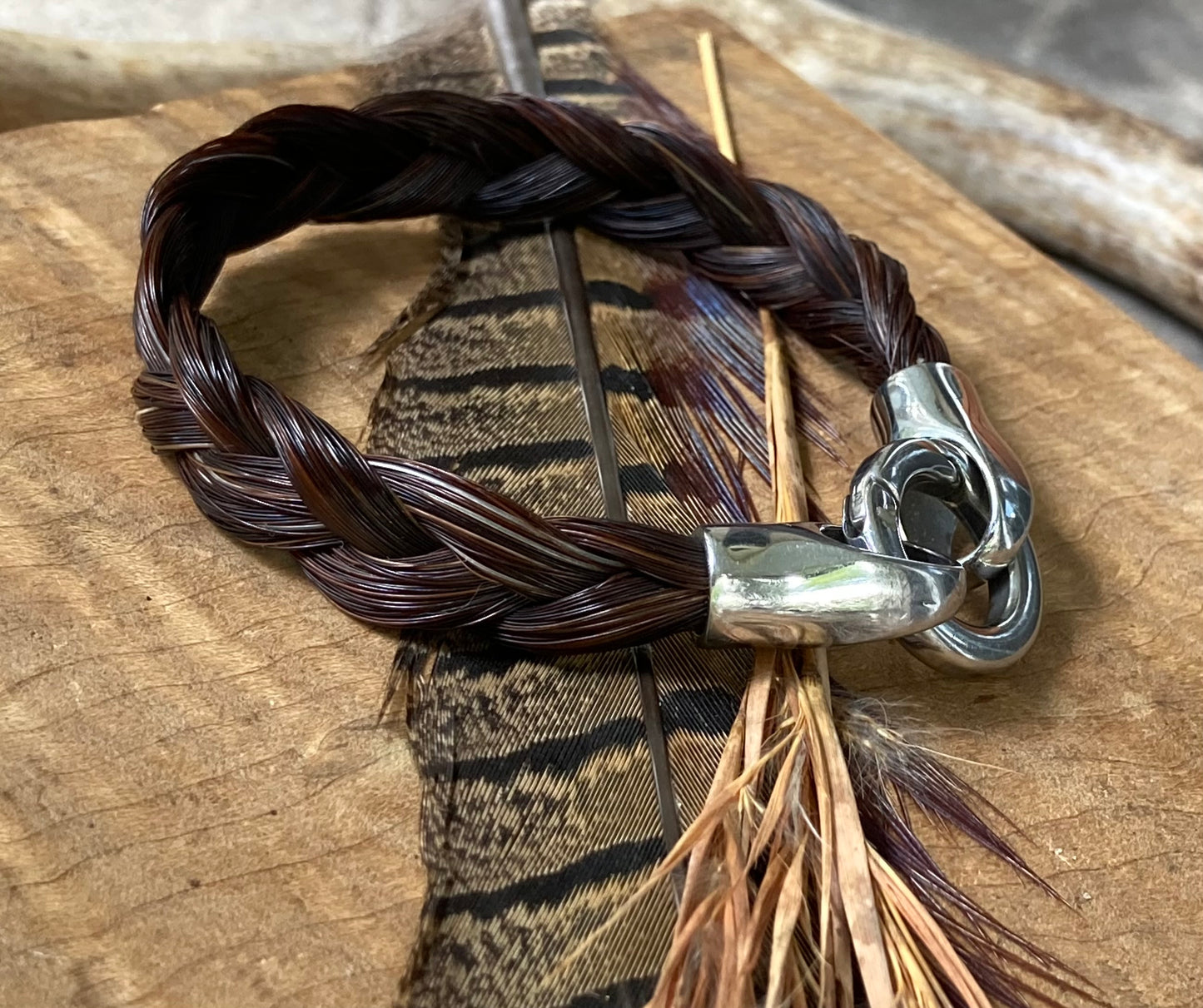 The Barn Jack Horsehair Bracelet