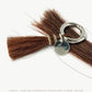 Custom Horsehair Bag Charm Keychain