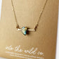 Labradorite Bar Necklace