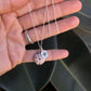 Puka Shell + Compass Rose Charm Necklace