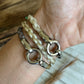 The Barn Jack Mini Double Wrap Horsehair Bracelet