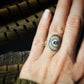 Tewa Antler Ring + Moissanite ♢ rts