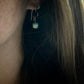 Turquoise Heart Earrings *rts