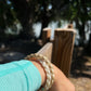 The Barn Jack Mini Double Wrap Horsehair Bracelet