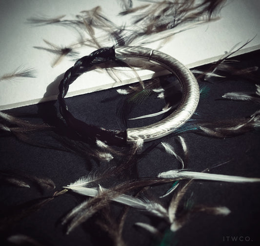 Horsehair Memento Greek Bangle