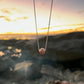 Pink Pearl Floater Necklace Collection