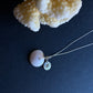 Puka Shell + Compass Rose Charm Necklace
