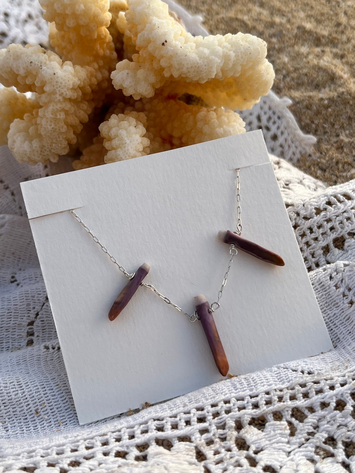 Sea Urchin Necklace *rts